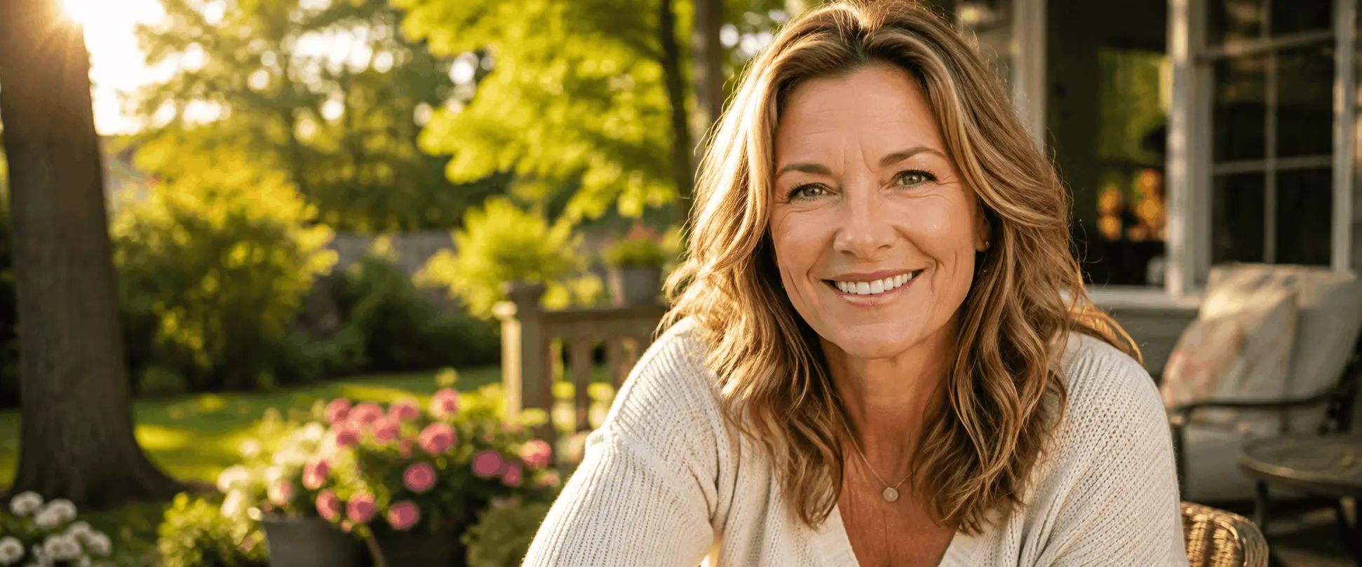 Woman feeling mentally clear and energized outdoors